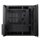 Case JONSBO V12 Black – M-ATX/ ITX| GPU 260mm| Kính 270°